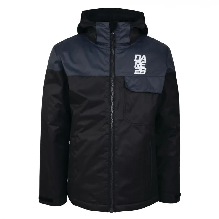 Veste De Ski Junior Neuve Dare 2B Tyke Black Ebony Taille 3/4ans, 7/8ans, 9/10ans