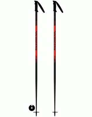 Batons De Ski Rossignol Tactic Black Red 2023 Taille De 110cm Ă 130cm