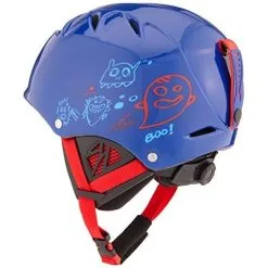 BOLLE Casque De Ski Bollé B-Kid Shiny Blue Monster à Molette Taille 49/53cm