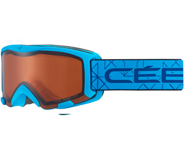 Masque De Ski Neuf Cébé Bionic Blue Junior Catégorie 2 Tout Temps