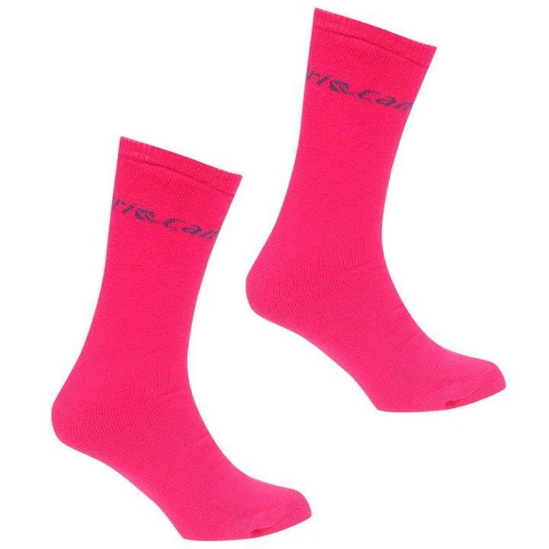 Chaussettes De Ski Junior Campri Fuchsia Taille De 33 Ă 39