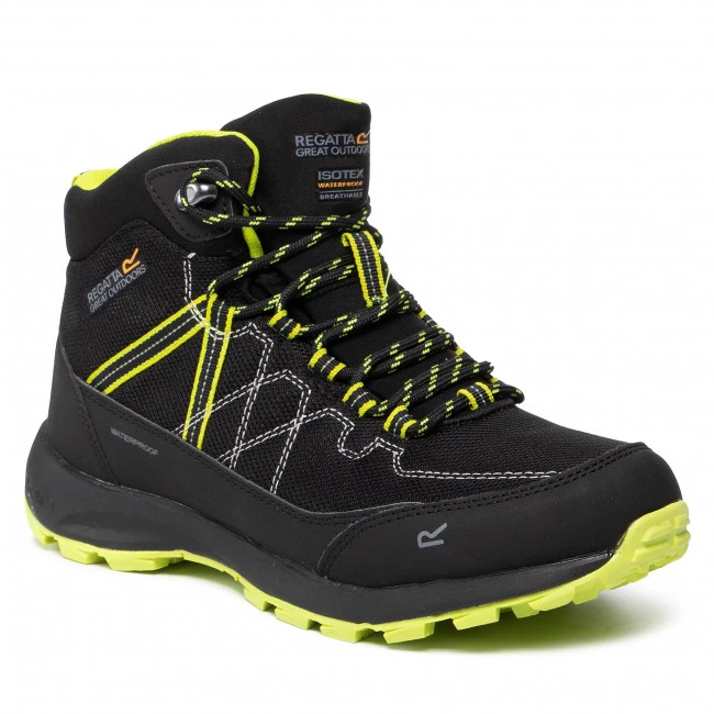 Chaussure De Montagne Homme Regatta Samaris Lite Black / Lime