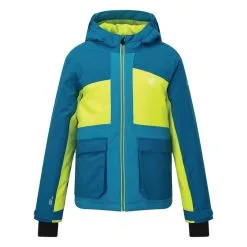 Veste De Ski Junior Neuve Dare 2B Esteem Jacket Petrol Blue Lime