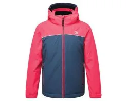 Veste De Ski Junior Neuve Dare 2B Impose Jacket Neon Pink Dark Denim