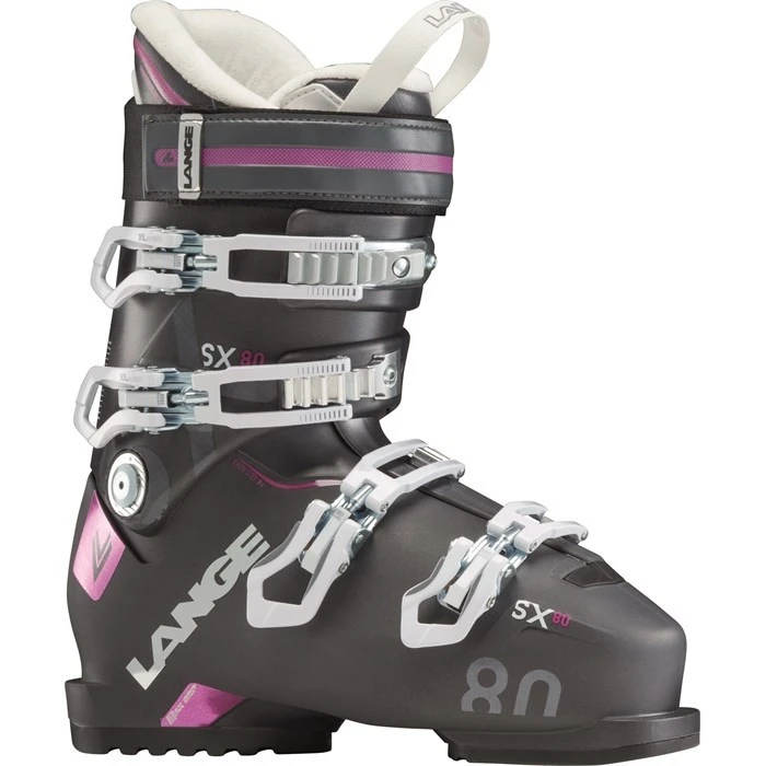 Chaussures De Ski Neuves Lange SX 80 W Purple 2019 Taille 26.5 Mondopoint