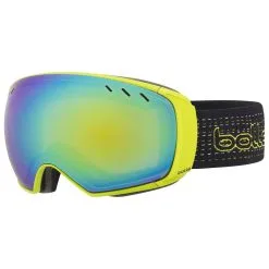 Masque De Ski Bolle Virtuose Black Lime Verres Interchangeables S1+S2