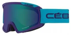 Masque De Ski Neuf Cébé Fanatic M Purple Blue Brown Flash Blue S3