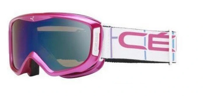 Masque De Ski Neuf Cébé Legend M Pink Brown Flash Blue Catégorie 3