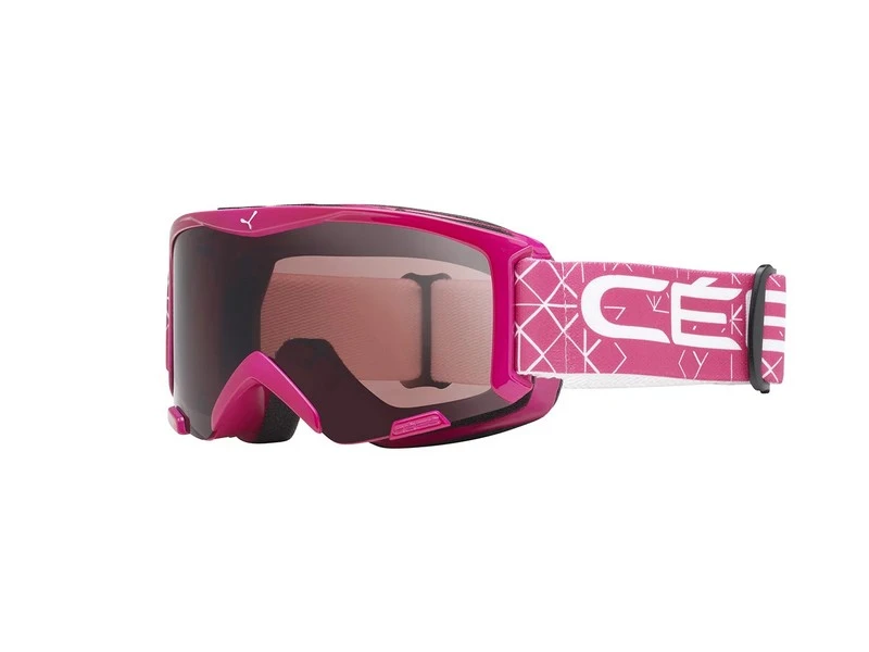 Masque De Ski Neuf Cébé Bionic Mat Rose Junior Catégorie 2 Tout Temps