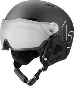 Casque De Ski Neuf à Visière Bolle Might Visor Premium Mips Black Matte Photochromique Taille 52-55cm