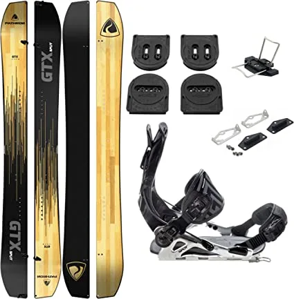 Pack Splitboard Pathron GTX 2023 Taille 156cm, 161cm, 165cm + Fix + Peaux + Voilé