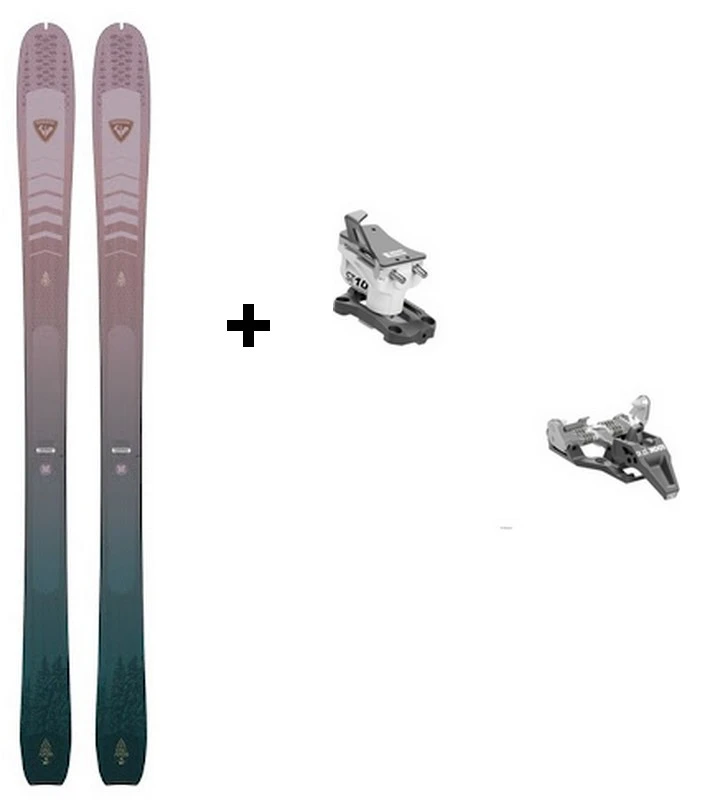Pack Ski De Rando Rossignol Escaper W87 2022 + Fix LOOK ST 10