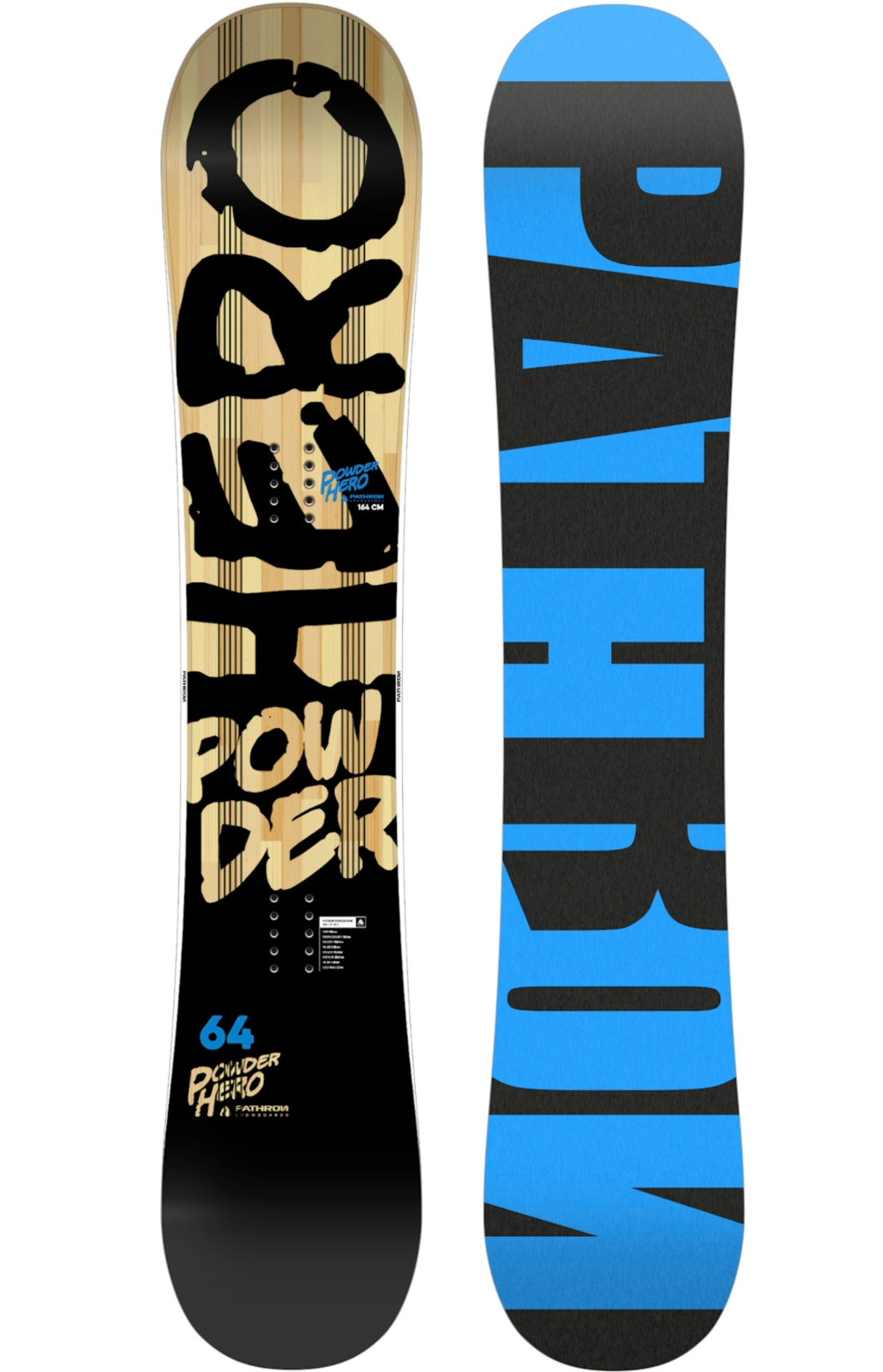 Snowboard Neuf Pathron Powder Hero 2023