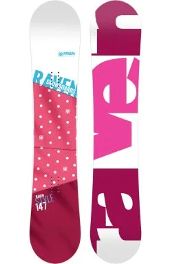 Snowboard Neuf Raven Style Pink 2023 Taille 144cm, 147cm