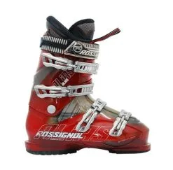 Chaussures De Ski Occasions Rossignol Alias Rouge Taille De 25.5 à 29.5 Mondopoint