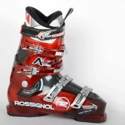 Chaussures De Ski Occasions Rossignol Alias Sensor Rouge Taille De 25.5 à 32.5 Mondopoint
