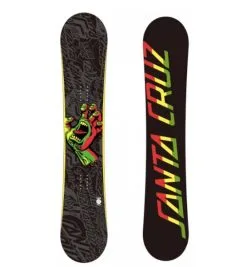Snowboard Neuf Santa Cruz Rasta Hand Taille 153cm