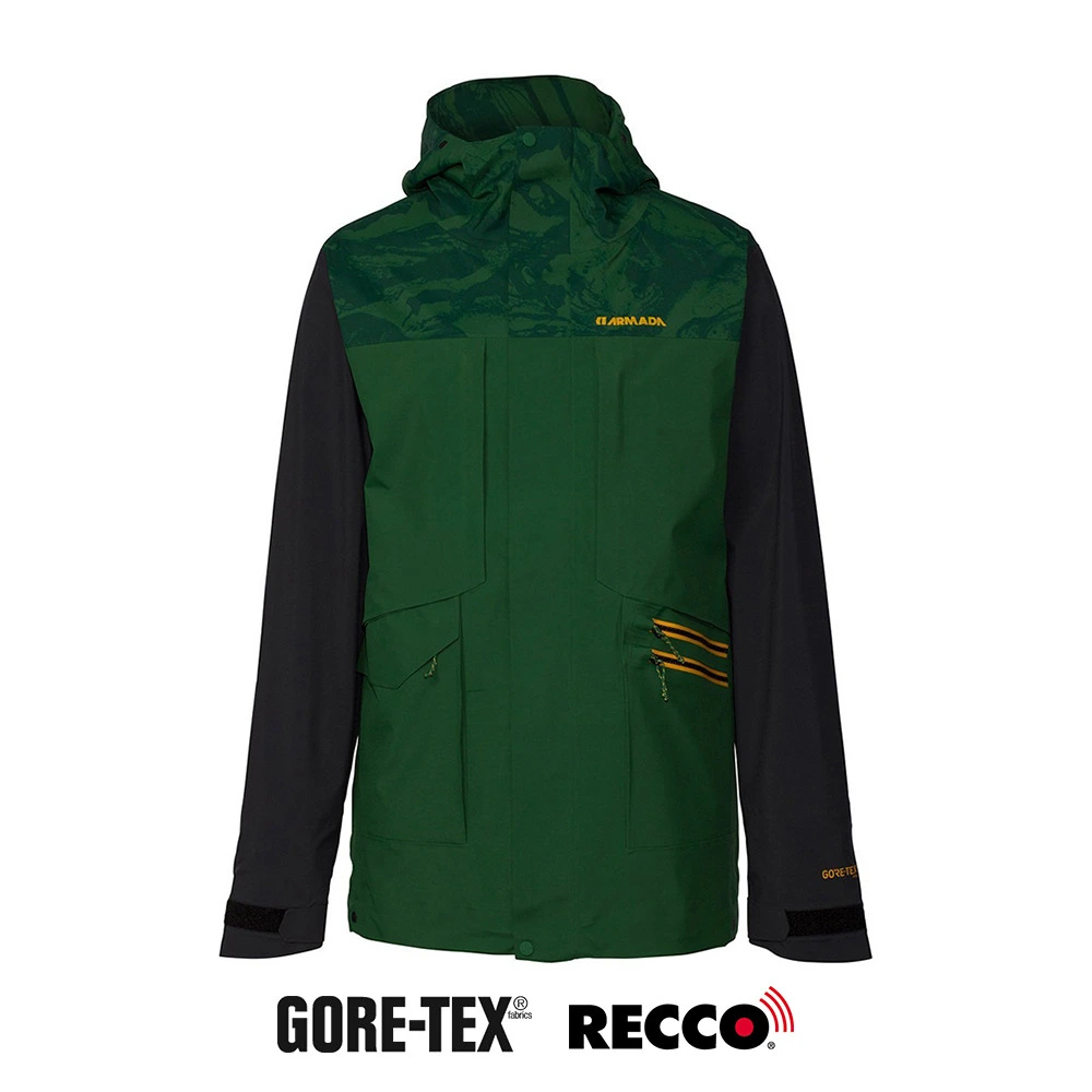 Veste De Ski Homme Neuve Armada Lifted Goretex Forest Taille S, M, L, XL