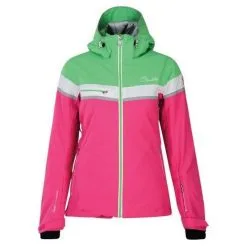 Veste De Ski Femme Neuve Dare 2B Premiss Cyber Pink Green Taille XXS