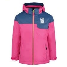 Veste De Ski Junior Neuve Dare 2B Tyke Cyber Pink Astronomy Taille 5/6ans, 7/8ans, 11/12ans