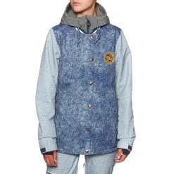 Veste De Snow Femme DC DCLA Bleu Taille S, M, L